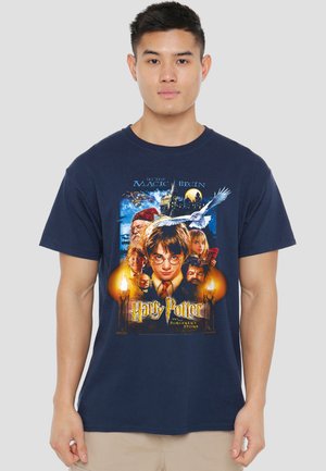 Cotton Soul, HARRY POTTER MOVIE POSTER - Print T-shirt - dark blue