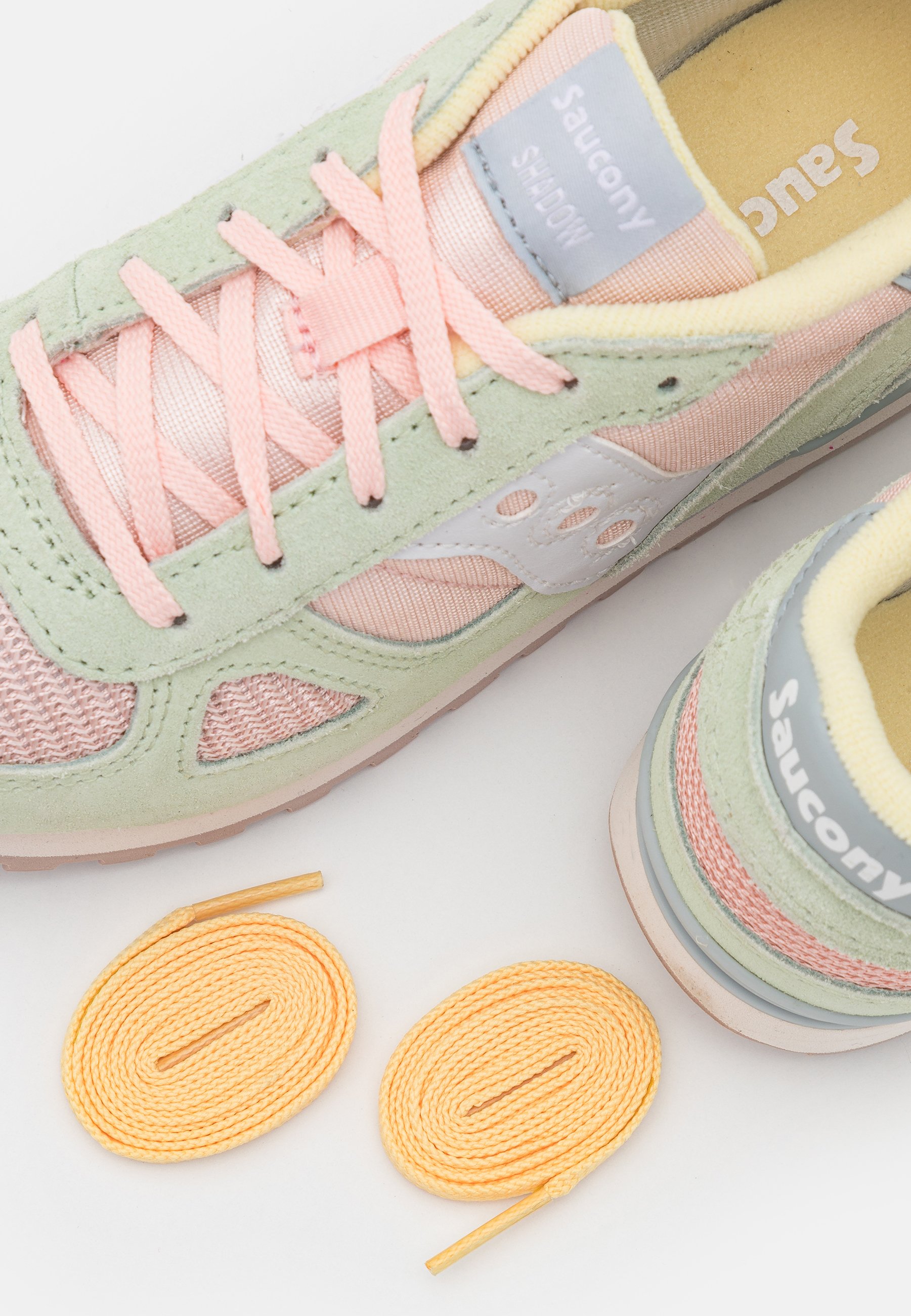 Saucony SHADOW ORIGINAL - Sneakers laag - green/pink/pastel/groen - Zalando .nl