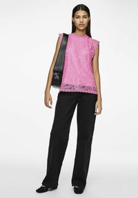 Pieces PCOLLINE różowy