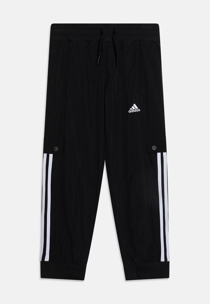 adidas Performance JAM PANT JUNIOR UNISEX - Auduma bikses - black/white