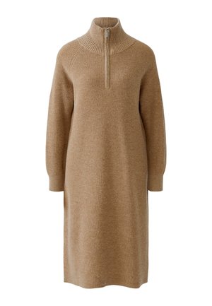 Oui, STRICKKLEID - Strickkleid - sweet maple