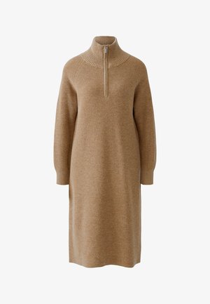 Oui, STRICKKLEID - Strickkleid - sweet maple