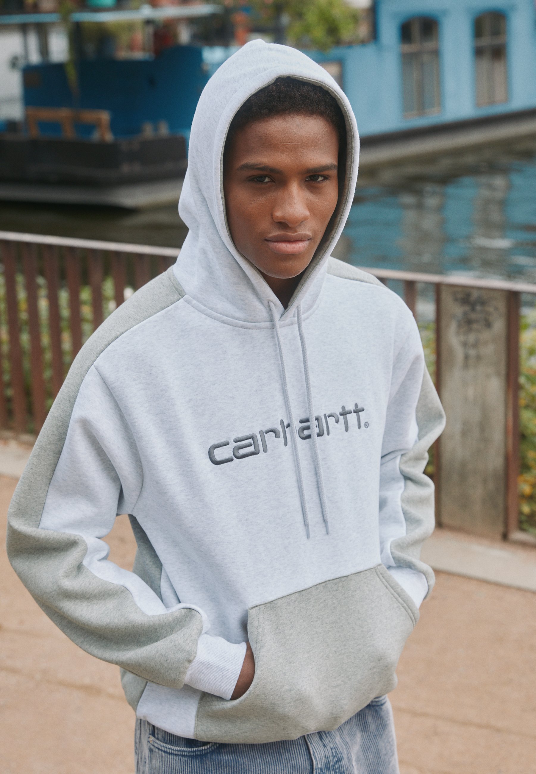 heather grey carhartt hoodie
