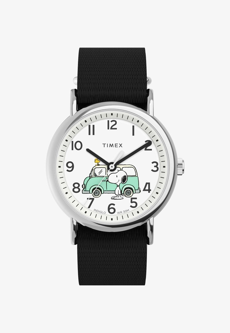 Timex QUARTZ ANALOG WEEKENDER PEANUTS - VAN - Pulkstenis - black