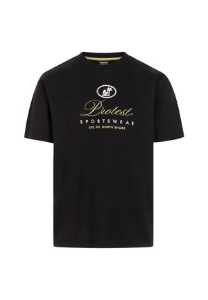 Protest, TBIKI - T-Shirt print - true black