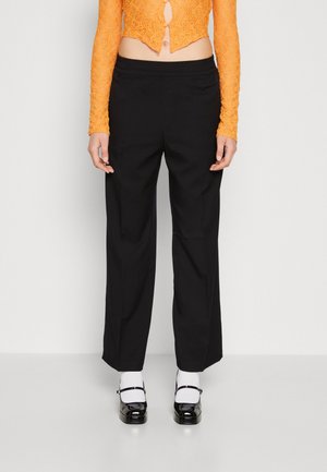 Monki Pantalones - black