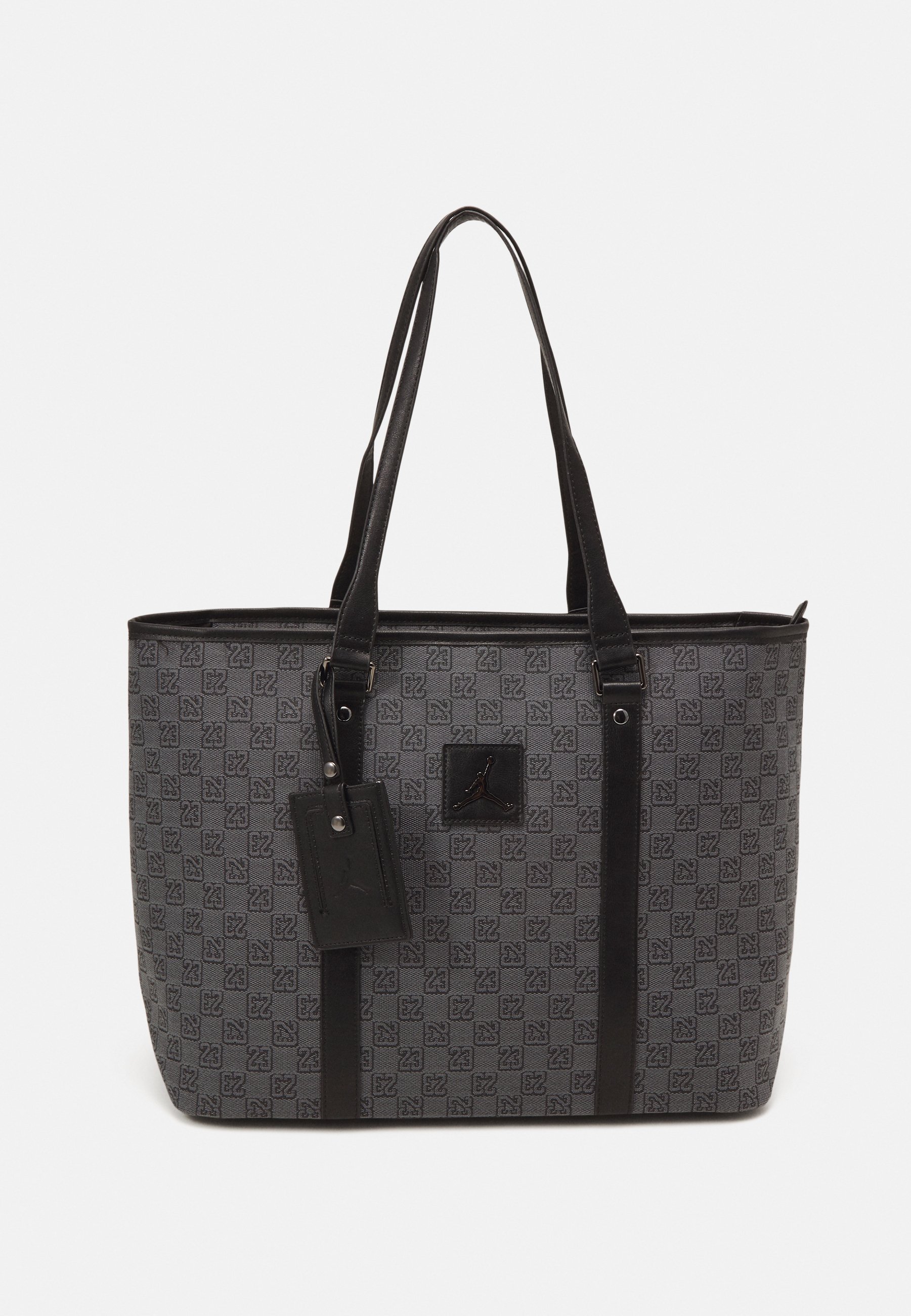 Jordan JAM MONOGRAM TOTE UNISEX - Tote bag - smoke grey/grey - Zalando 