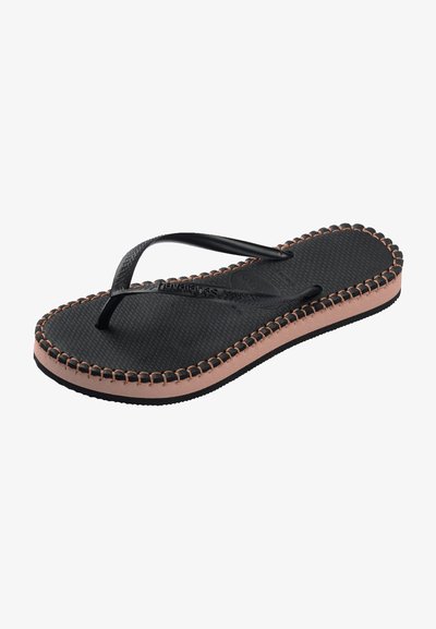 SLIM FLATFORM LOOP - Tongs - black