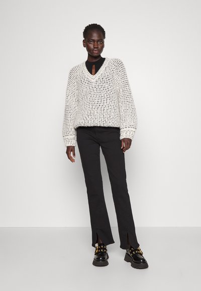 rag & bone PEYTON ENGINEERED - Τζιν Bootcut - black