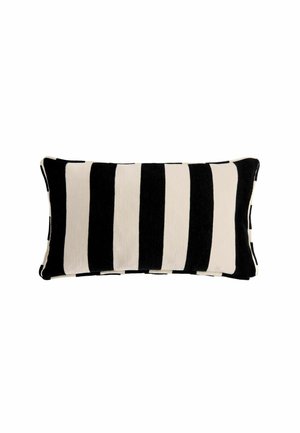 Next, 50X30CM CHENILLE STRIPE UNISEX - Scatter cushion - black white