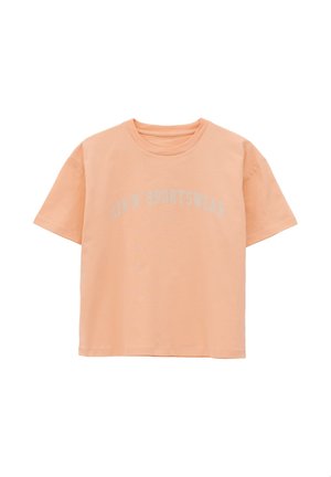 aim’n®, VARSITY BOXY T-SHIRT - T-Shirt print - peach