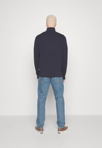 Lindbergh HALF ZIP  - Strickpullover - navy