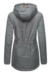 Ragwear ZUZKA - Cappotto invernale - grey zig zag