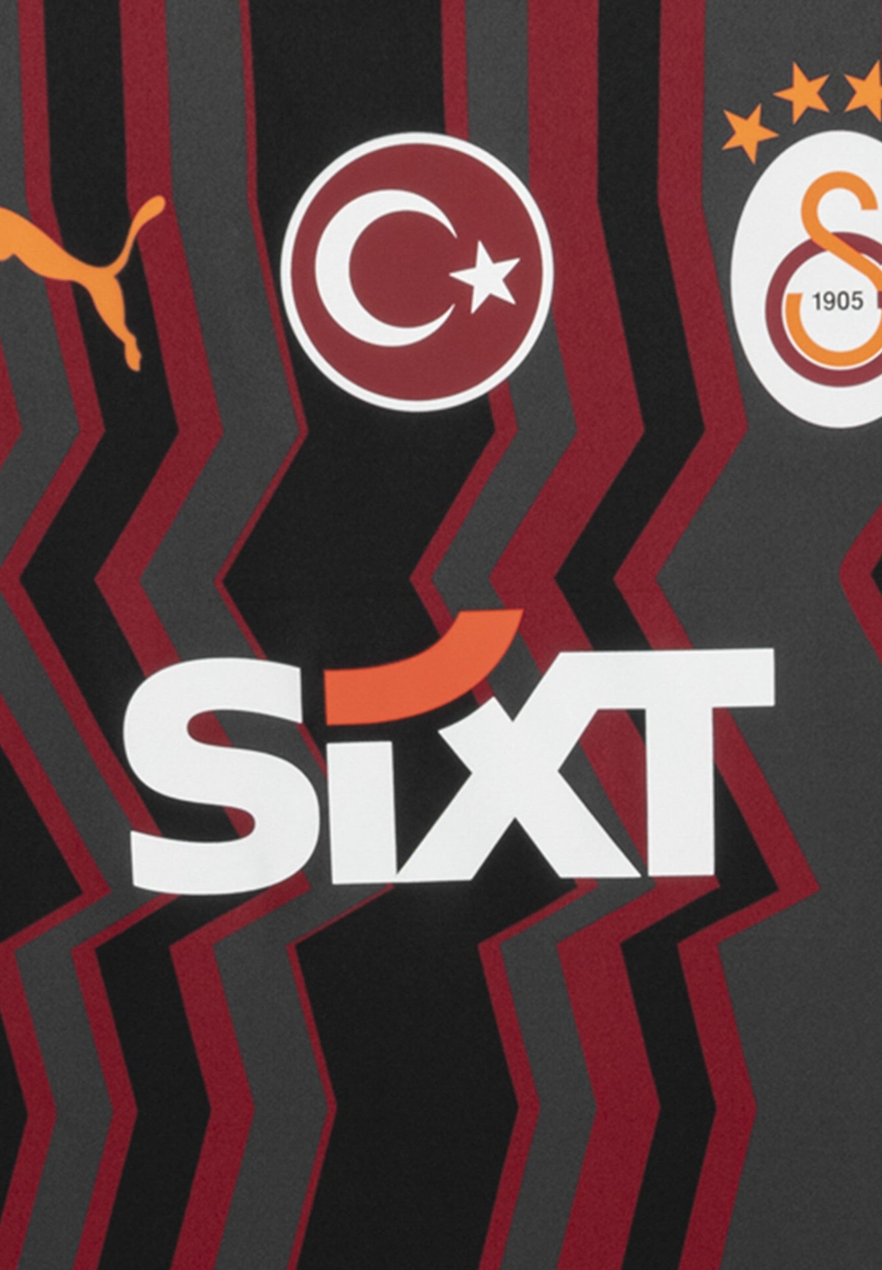 Puma GALATASARAY SK - Vereinsmannschaften - black intense orange