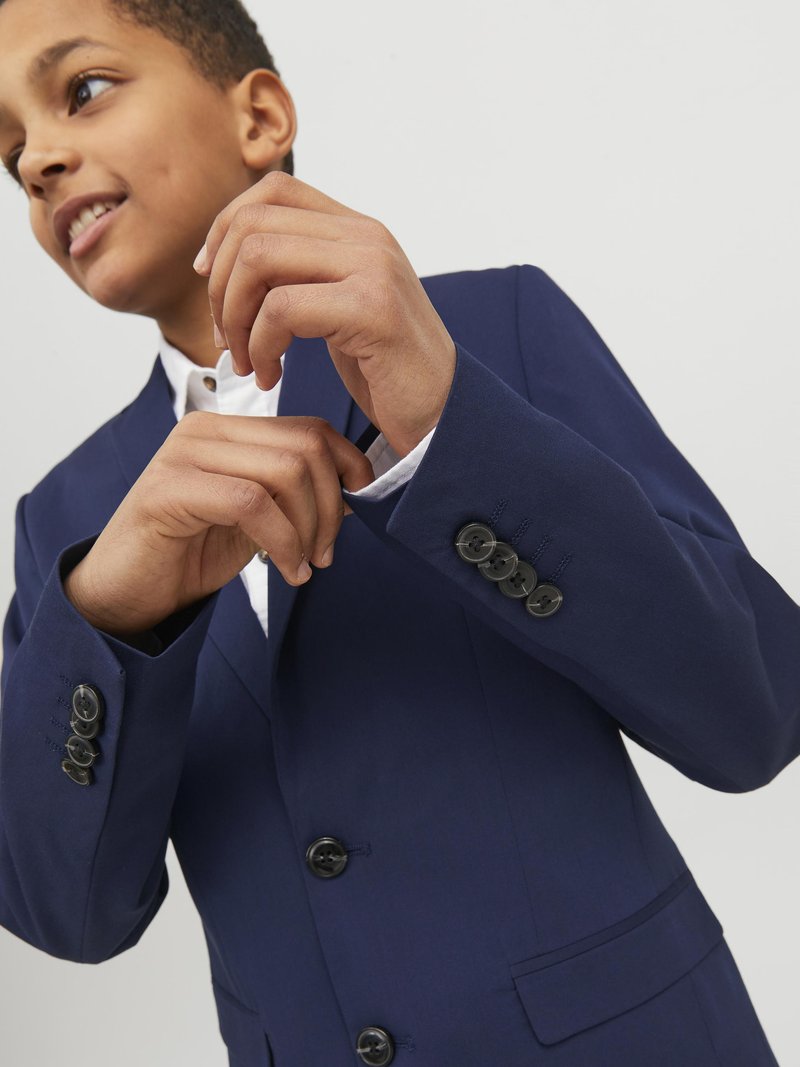 Blazer Ragazzo Jack & Jones Jprsolar - Doppiopetto Elegante, Fodera Completa