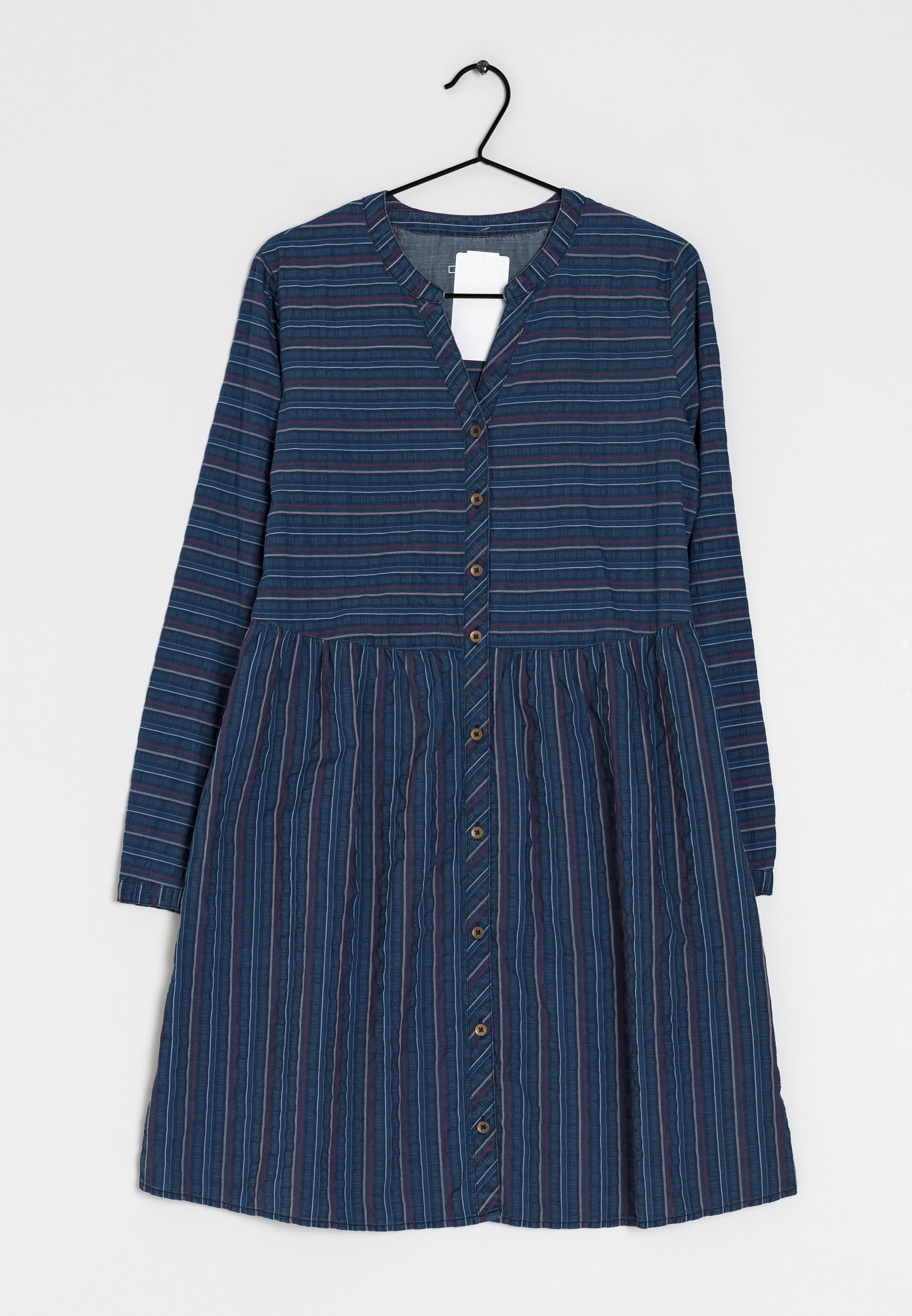 Edc Jurken Esprit Jurken Esprit Broderie Midi-jurk Met