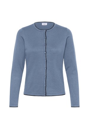 Saint Tropez, MILASZ CONTRAST STRIPE CARDIGAN - Gilet - be. sea mel nightsky contrast