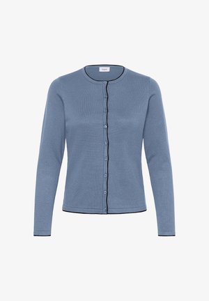 Saint Tropez, MILASZ CONTRAST STRIPE CARDIGAN - Strickjacke - be. sea mel nightsky contrast