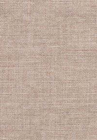 Leinenstrukturierter Stoff in Beige mit einem Rautenmuster, das gleichmäßige Webart und leichte Farbvariationen für mehr Tiefe aufweist. Geeignet für Polsterarbeiten.