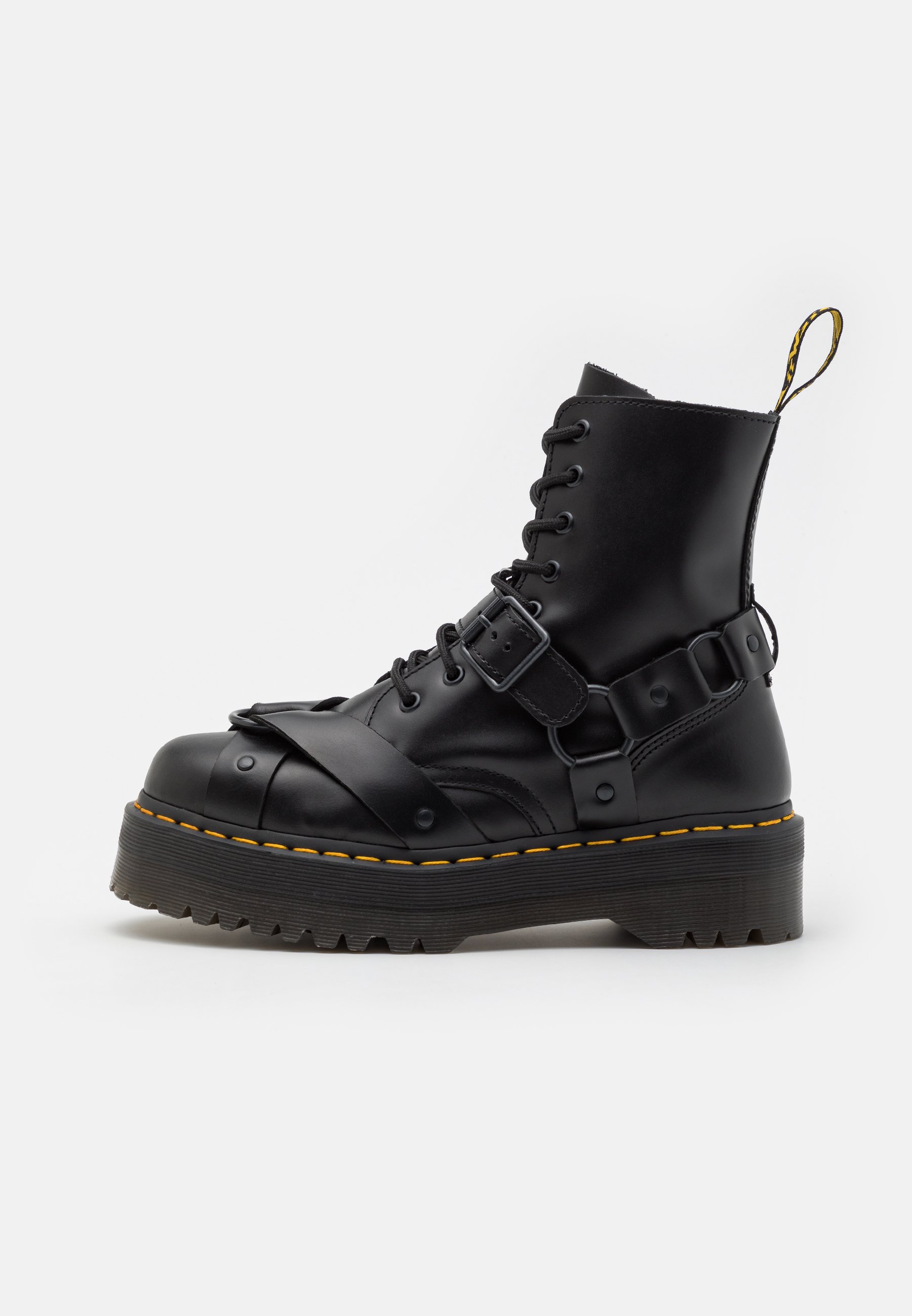 Dr. Martens JADON HARNESS UNISEX - Schnürstiefelette - black paris 