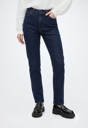 JDY, JDYLULLU HWSTRAIGHT  - Jean droit - dark blue denim