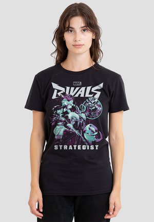 RIVALS STRATEGIST TREND - Print T-shirt - black