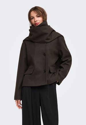 ONLY, ONLKYRA SCARF JACKET OTW - Veste légère - chocolate torte detail:melange