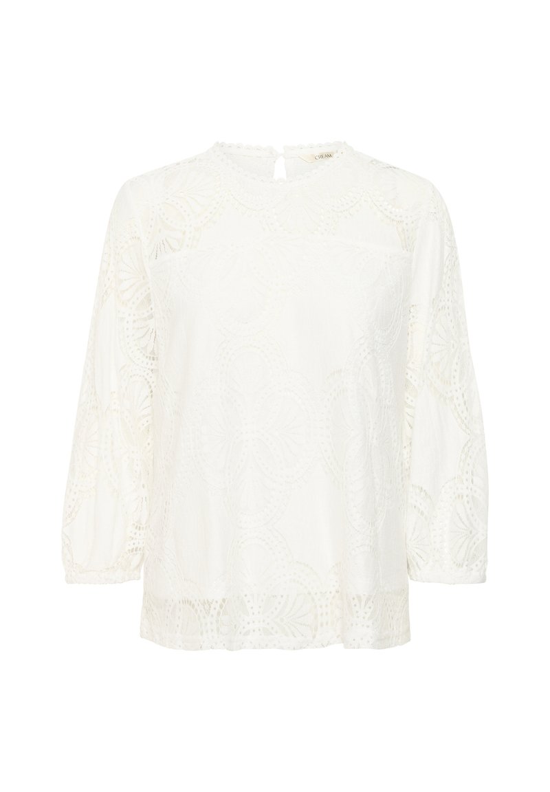 Cream Blouse wit
