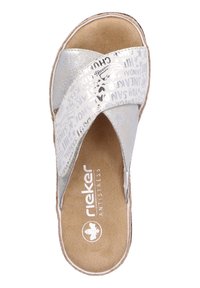 Rieker Mules - silber