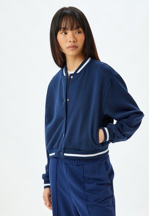 Vetoketjullinen college - dark blue