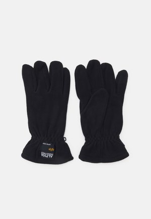 Alpha Industries LABEL GLOVES - Gloves - black