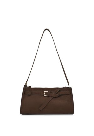Calliope, BORSA TINTA UNITA - Sac bandoulière - fango scuro