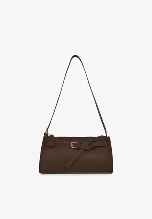 Calliope, BORSA TINTA UNITA - Sac bandoulière - fango scuro