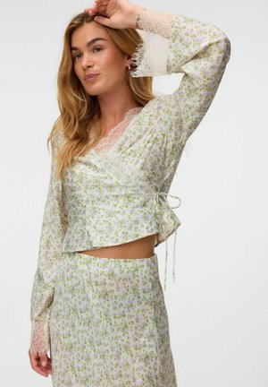 Vero Moda, TOP VMSUNNI TOP - Camicetta - cloud dancer