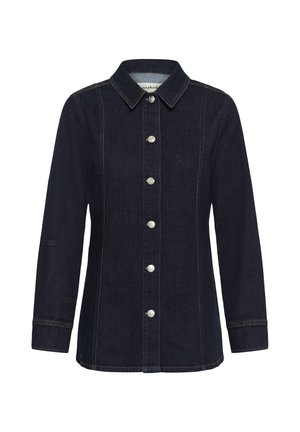 Soaked in Luxury, SLSABINO DENIM SHIRT - Chemisier - dark blue denim