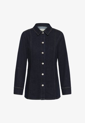 Soaked in Luxury, SLSABINO DENIM SHIRT - Chemisier - dark blue denim