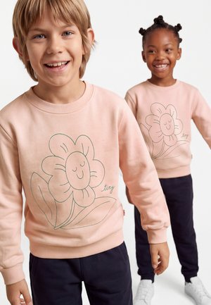 TINYCOTTONS, FLOWER GRAPHIC UNISEX - Sweatshirt - wild rose