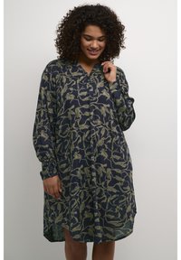 Kaffe Curve KCMILANA - Jurk - brindle midnight print