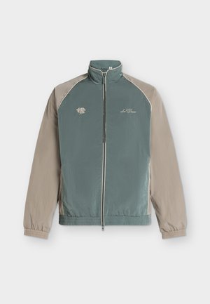 Les Deux, SHINY CRISP TRACK JACKET - Ελαφρύ μπουφάν - tea green