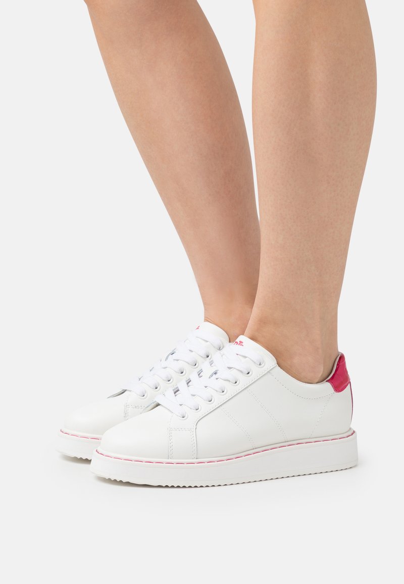 Lauren Ralph Lauren ANGELINE Trainers snow white/sport pink/white