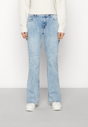 Weekday FLAME LOW FLARED  - Τζιν Bootcut - blue dusty light