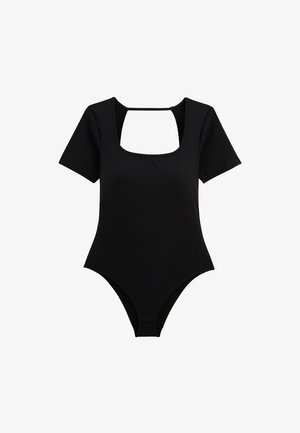 Variance, BODY MANCHES COURTES À BRASSIÈRE INTÉGRÉE LOU - Body - noir