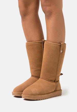 BIASNOW LONG  - Winter boots - cognac