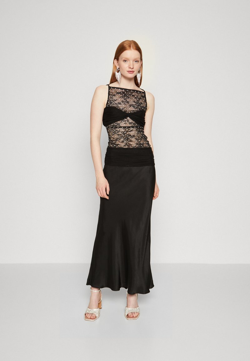 Bec + Bridge - PFEIFFER MAXI DRESS - Galajurk - black/ivory, Vergroten