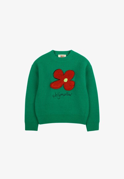 JELLY MALLOW FLOWER UNISEX - Džemper - green