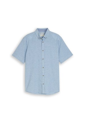 TOM TAILOR, REGULAR FIT KURZARMHEMD - Chemise - bleeched blue design