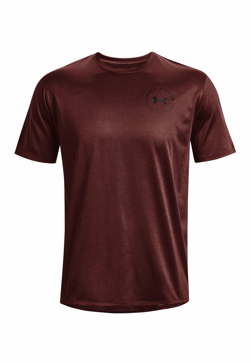 Under Armour SHORTSLEEVE Print Tshirt chestnut red/red Zalando.co.uk
