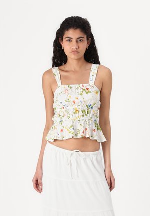 VMEASY GATHERING SINGLET  - Topper - snow white