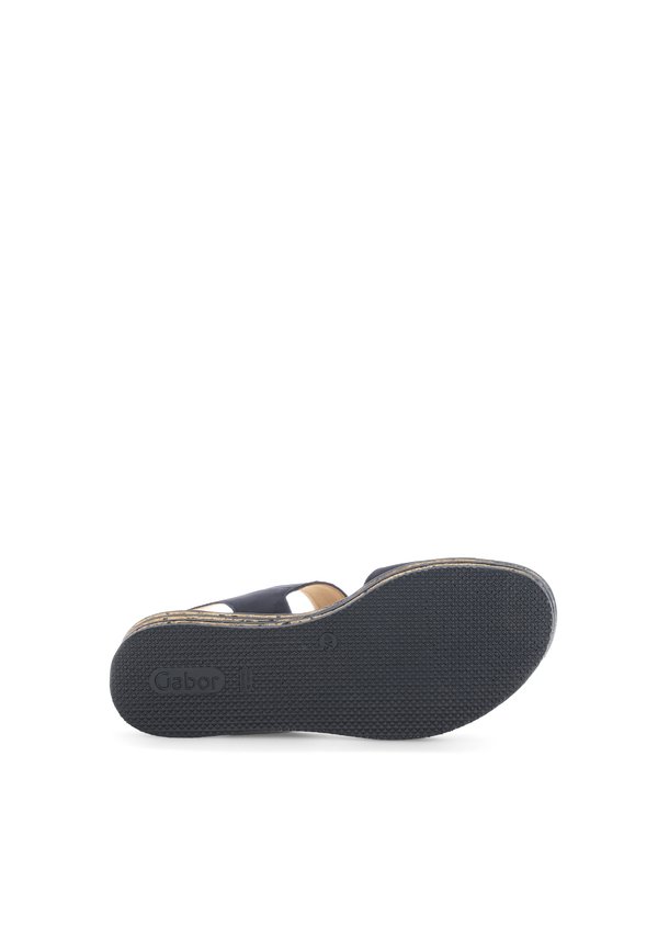 Wedge sandals - blau3