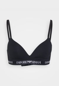 PADDED TRIANGLE BRA - Τριγωνικό σουτιέν - black beauty